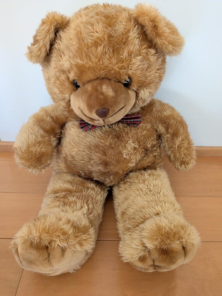 Grote zachte teddybeer van 1 meter, Ophalen of Verzenden