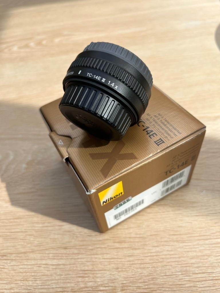Nikon Teleconverter AF-S teleconverter TC-14E III, Ophalen of Verzenden, Gebruikt, Toebehoren