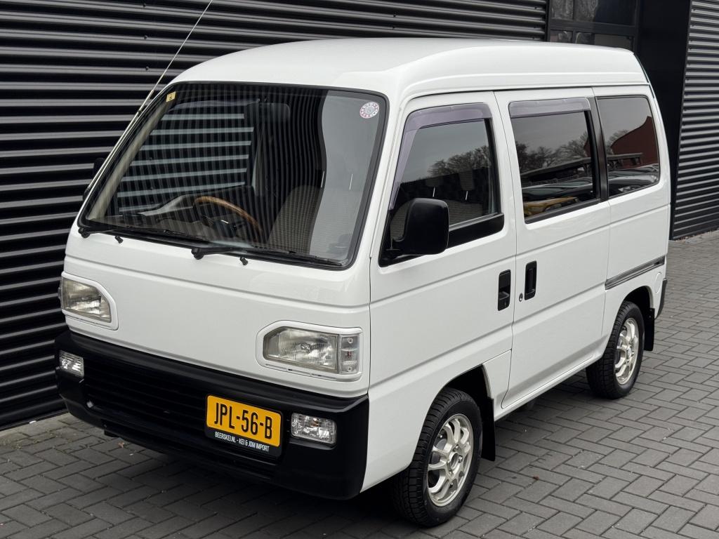 Honda Acty 1991| WIT| JDM| RHD| UNIEK| JDM| 4PERS| LM| ZEER, Auto's, Oldtimers, 43 pk, 4 stoelen, Wit, Handgeschakeld