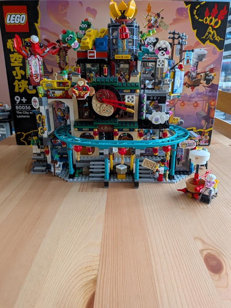 Lego 80036 monkie kid the city of lanterns, Kinderen en Baby's, Speelgoed | Duplo en Lego, Ophalen, Zo goed als nieuw