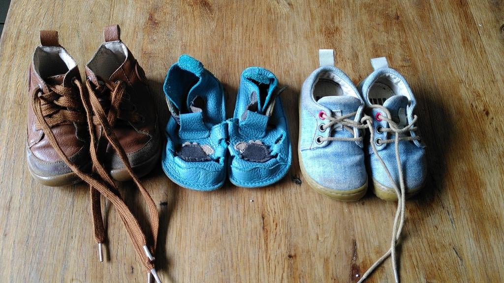 Barefoot schoenen, drie paar (maat 20&21), Kinderen en Baby's, Kinderkleding | Schoenen en Sokken, Gebruikt, Jongen of Meisje