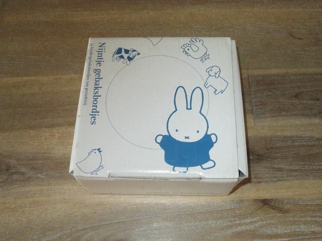 Nijntje gebaksbordjes ( in doos), Nieuw, Ophalen of Verzenden, Bord(en), Wedgwood