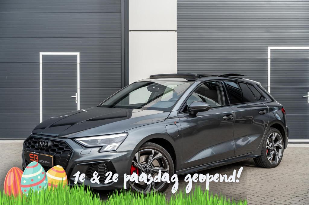 Audi A3 Sportback 45 TFSI e S edition Cam|B&O|Pano|VOL!, Stof, 4 cilinders, Hybride Elektrisch/Benzine, 71 km/l