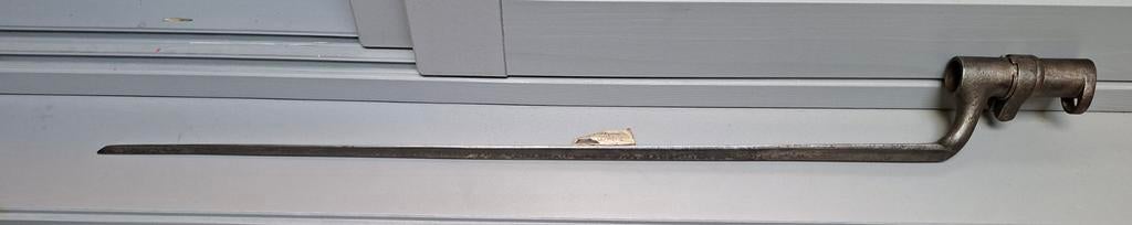 Zeldzame M1858/67 Podewils bajonet Oostenrijk, Verzamelen, Ophalen of Verzenden, Landmacht, Overige gebieden, Mes of Dolk