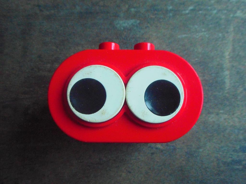 Lego Duplo Brick 2x4x2 Rounded Ends (zie foto's) 9, Ophalen of Verzenden, Gebruikt, Losse stenen, Duplo