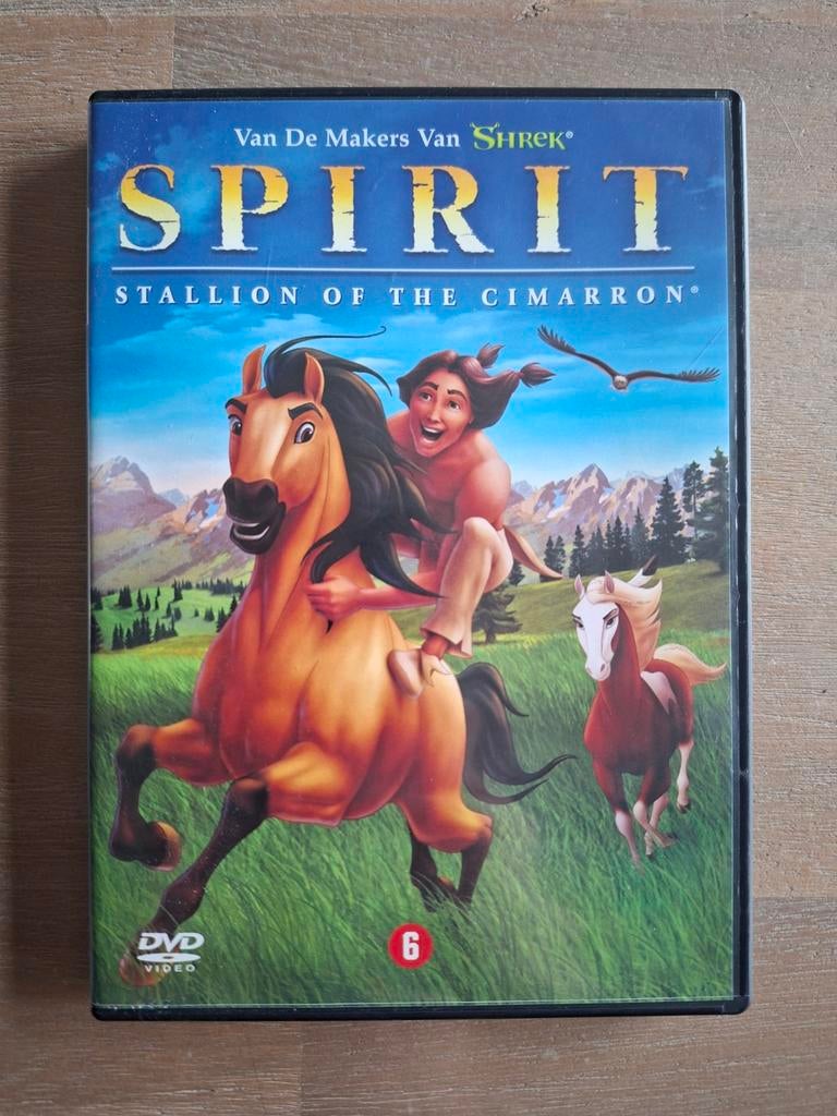 Spirit: Stallion of the Cimarron DVD - Avontuurlijke Film, Avontuur, Gebruikt, Ophalen of Verzenden, Vanaf 6 jaar