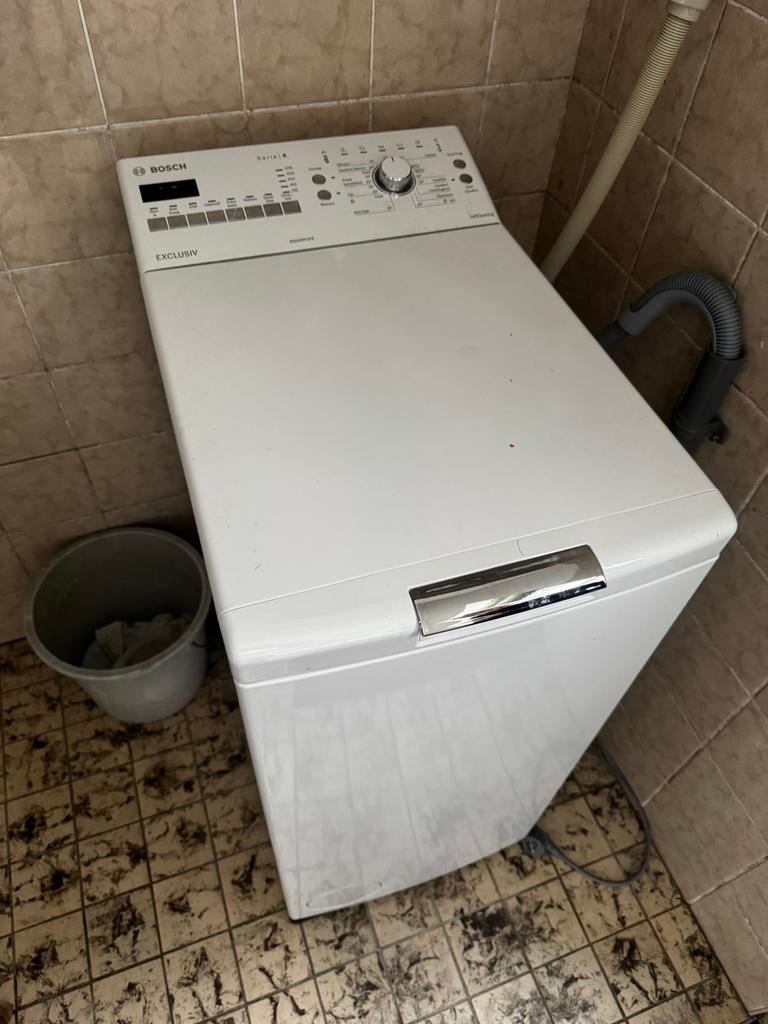 Bosch Serie 4 Bovenlader Wasmachine - Zo goed als nieuw, Witgoed en Apparatuur, Wasmachines, Ophalen, Bovenlader, Zo goed als nieuw