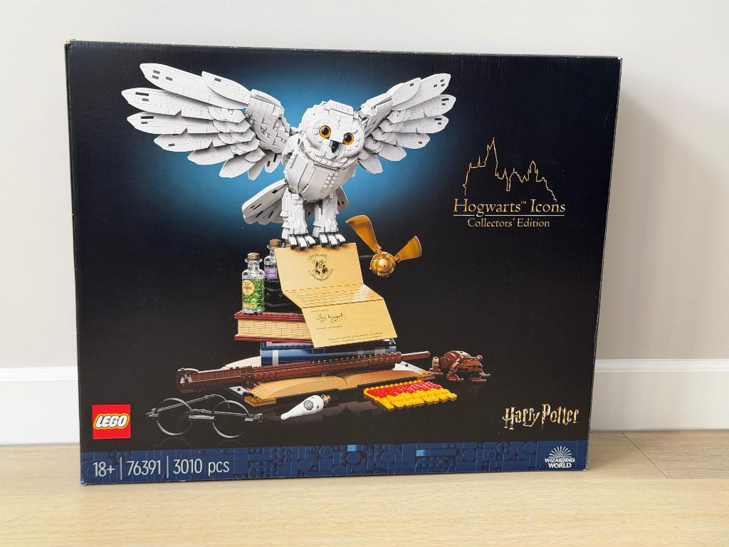 LEGO Harry Potter 76391 – Hogwarts Icons CE., Compleet, Lego, Harry Potter, Ophalen of Verzenden