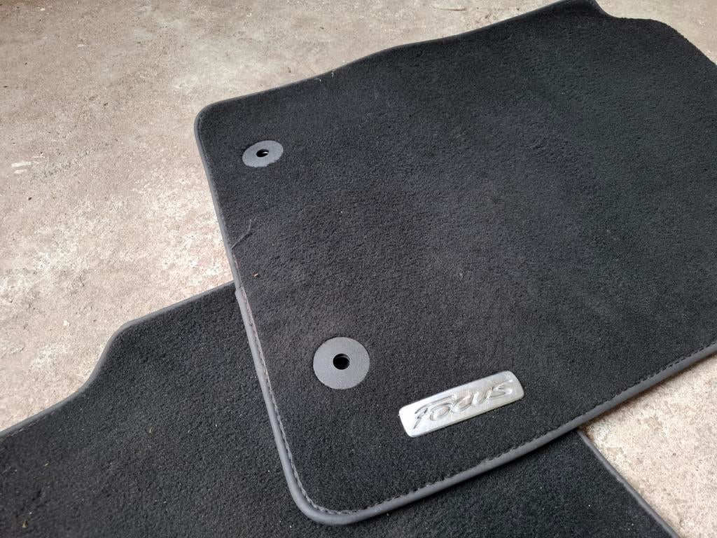 Automatten Ford Focus MK3 (tot 2018) - Zwart, origineel, Ophalen of Verzenden, Gebruikt
