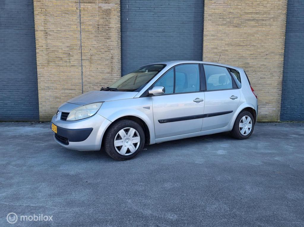 Renault Scenic 1.6-16V Dynamique Comfort automaat schade, Auto's, 1345 kg, Gebruikt, 4 cilinders, Origineel Nederlands