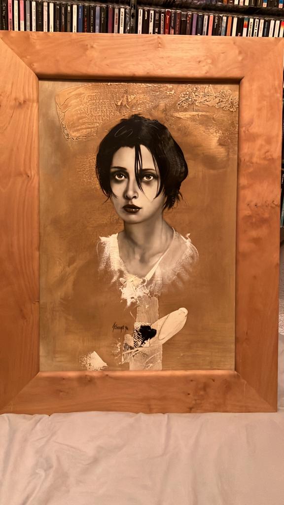 Orgineel (!) olieverfschilderij Francois Surget, Antiek en Kunst, Kunst | Schilderijen | Klassiek, Ophalen