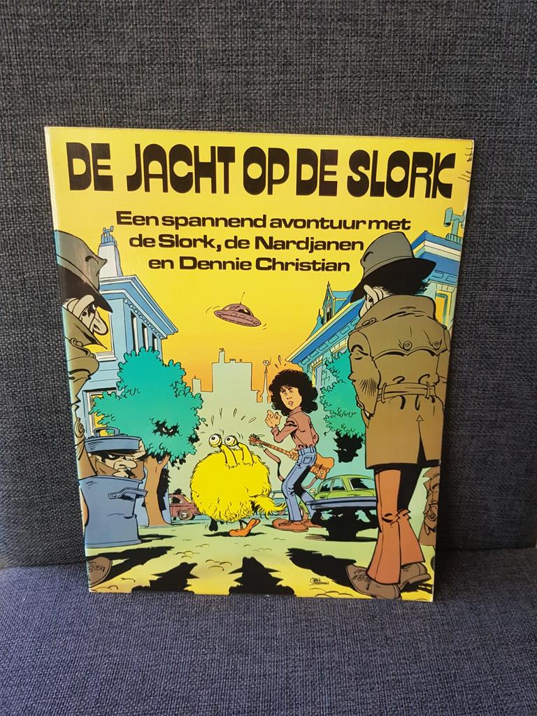 Dennie Christian - De jacht op de Slork, Eén stripboek, Ophalen of Verzenden, Gelezen