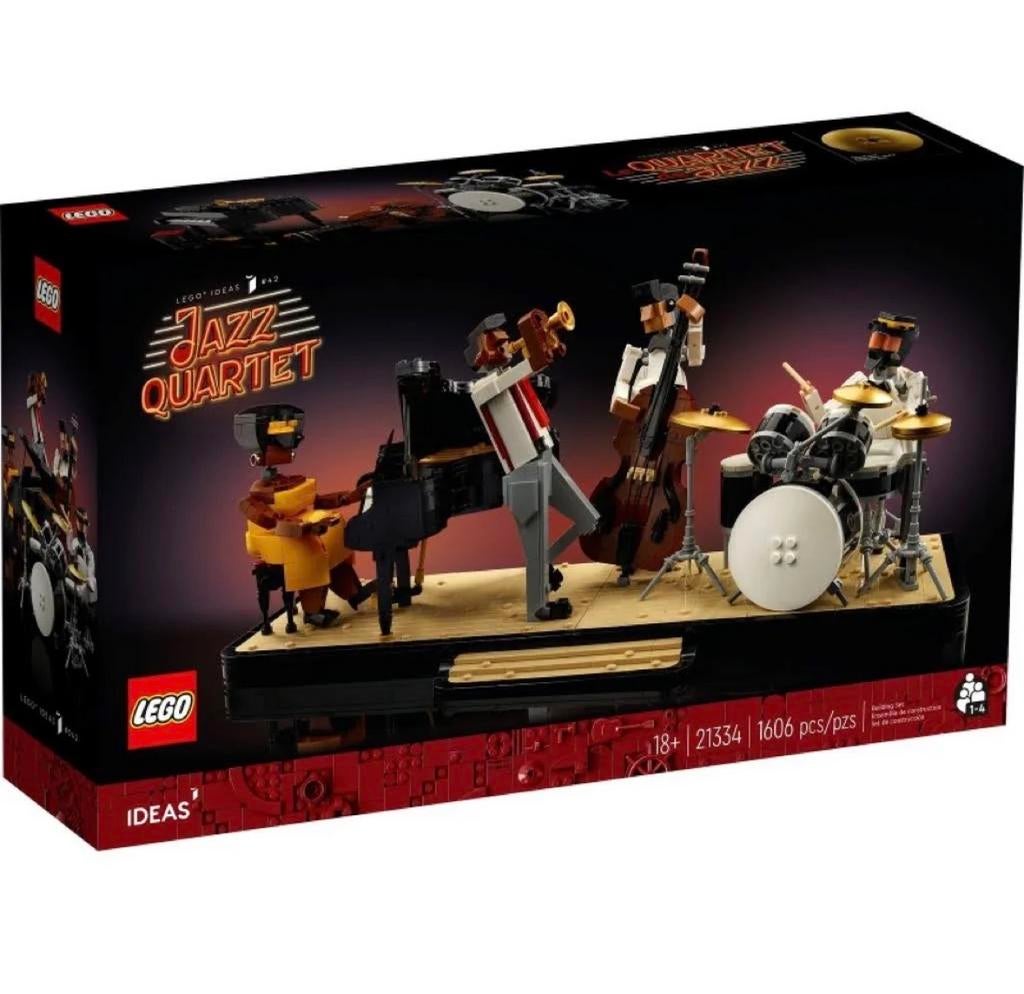 LEGO Ideas Jazz Quartet (21334), Kinderen en Baby's, Speelgoed | Duplo en Lego, Zo goed als nieuw, Lego, Complete set, Compleet