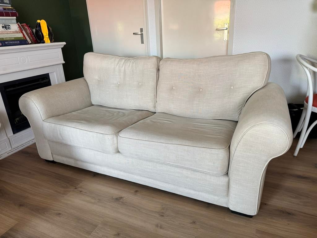 Gratis 2-zits bank - snel af te halen!, Ophalen, Gebruikt, Tweepersoons, 75 tot 100 cm