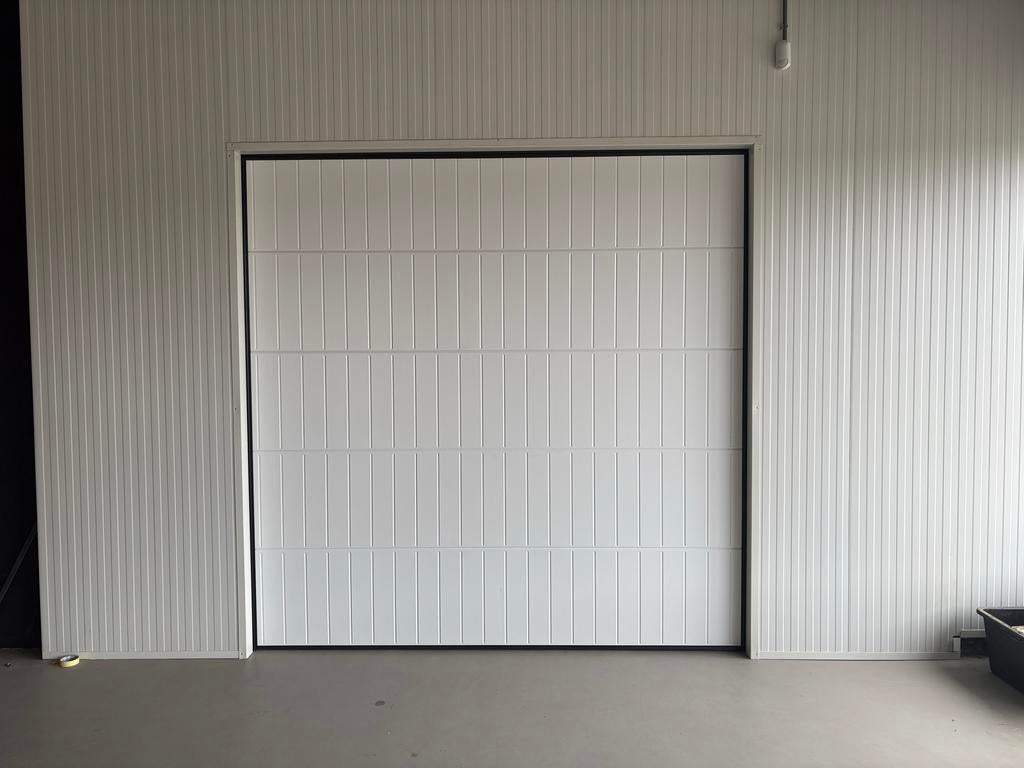 Elektrische Garagedeur 2500x2500mm, Ophalen, Gebruikt, Garagedeur, Metaal