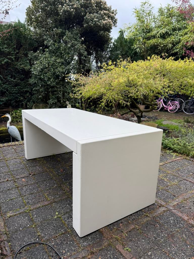 2x Vintage jaren 70 bureau (space Age) werktafel, Ophalen