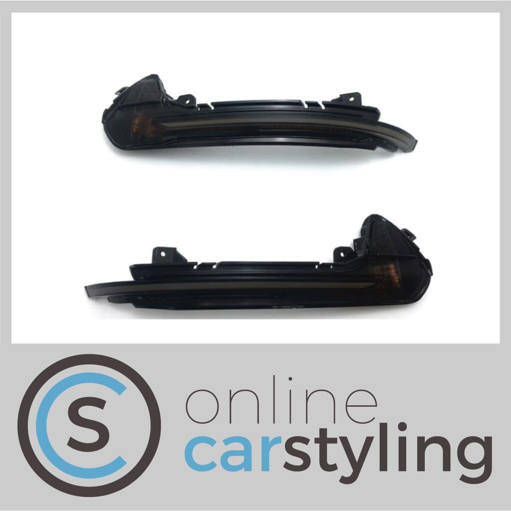 Dynamische LED knipperlichten Deurspiegels Audi A6 C7 Smoke, -, -, Nieuw, -