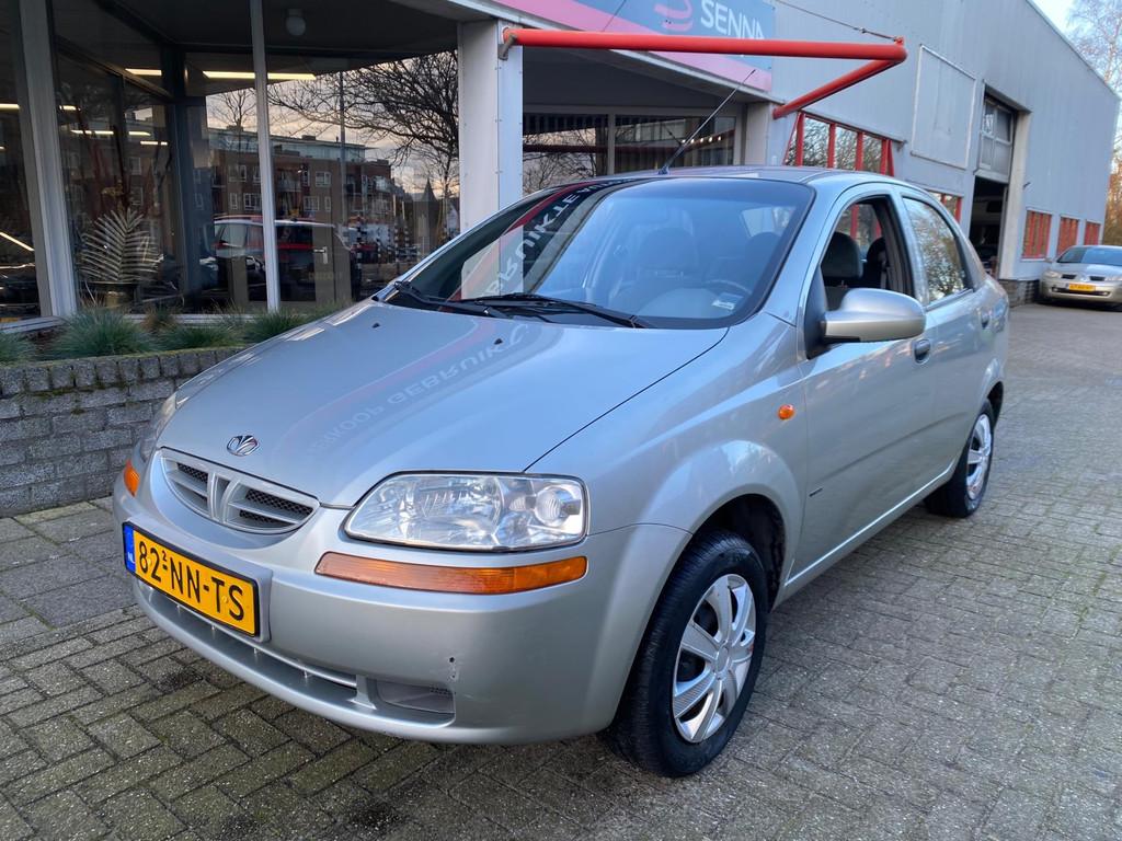 Daewoo Kalos 1.4 Style - Sedan - 97 Dkm NAP - Airco - 1e Eig, 83 pk, 4 cilinders, Kalos, Metallic lak