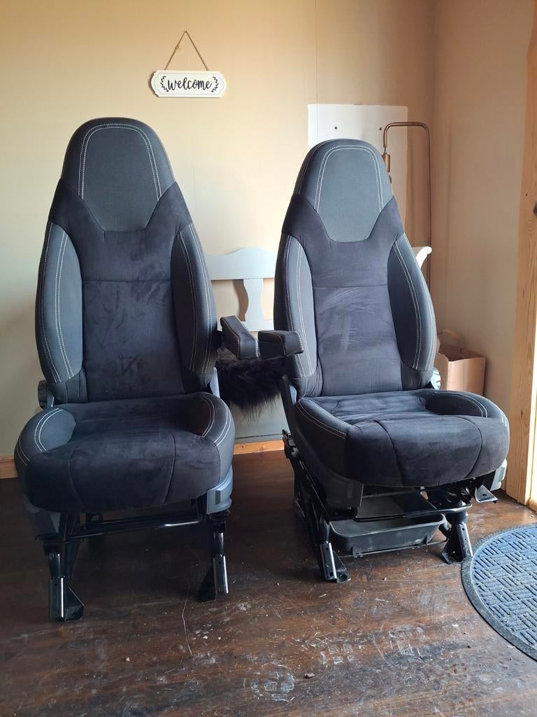 2 stoelen Fiat Ducato, Citroën Jumper, Peugeot Boxer, Auto-onderdelen, Interieur en Bekleding, Ophalen, Citroën
