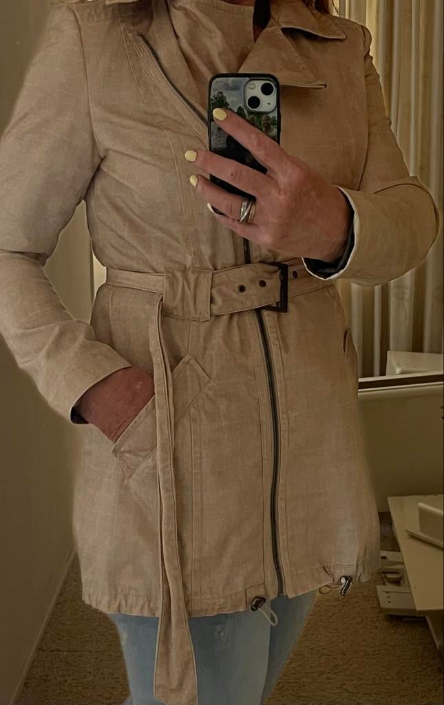 MEXX dames jas mt 40, Kleding | Dames, Ophalen of Verzenden, Gedragen, Maat 38/40 (M), Beige