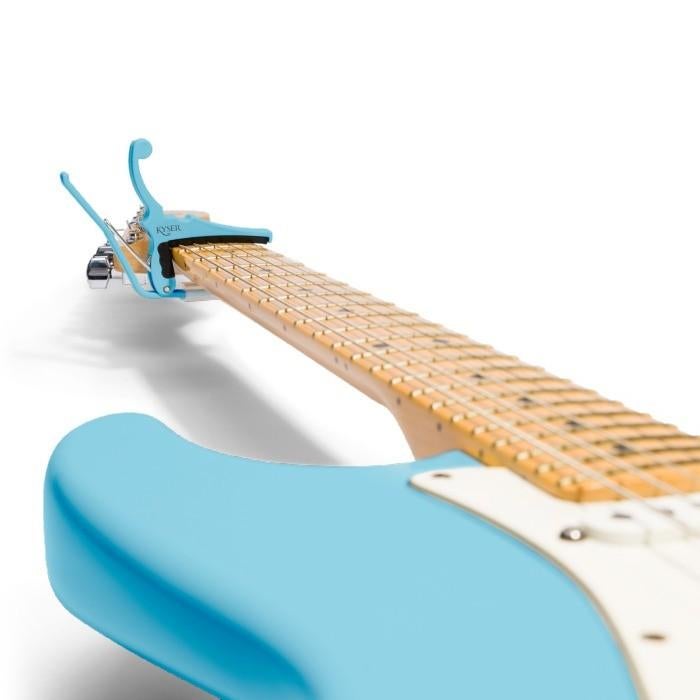 Kyser x Fender Quick-Change Electric Capo Daphne Blue capo, ., Nieuw, Ophalen of Verzenden, .