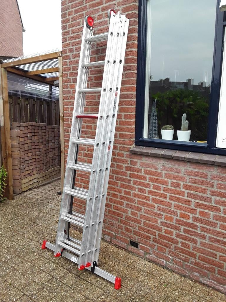 ALTREX AR3060 3x9 REFORMLADDER, LADDER,TRAP, OPSTEEKLADDER, Ophalen, Zo goed als nieuw, Ladder, 4 meter of meer