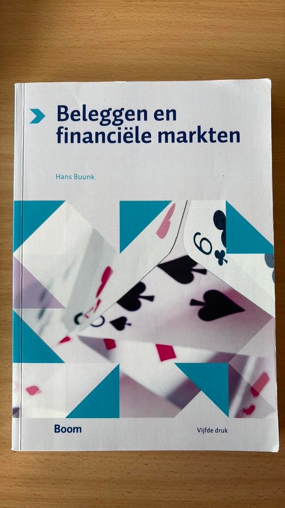 Hans Buunk - Beleggen en financiële markten, Boeken, Ophalen of Verzenden, Zo goed als nieuw, Hans Buunk, Nederlands