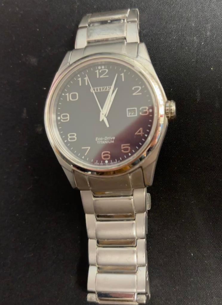 Citizen Eco-Drive Super Titanium BM7360-82E herenhorloge, Ophalen, Overige materialen, Gebruikt, Overige materialen