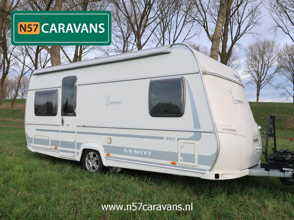Fendt Tendenza 465 SFB / voortent / luifel, Caravans en Kamperen, Caravans, Bedrijf, tot en met 4, 1250 - 1500 kg, Rondzit, Fendt