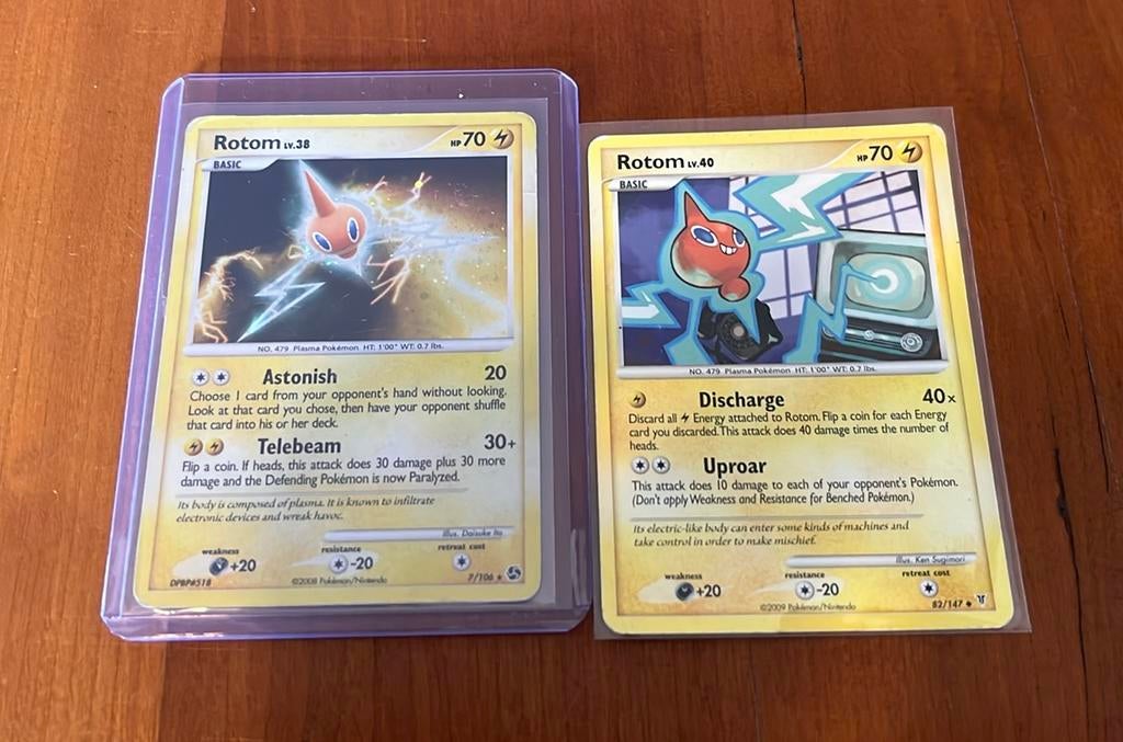 Pokemon Rotom collectie., Ophalen of Verzenden, Zo goed als nieuw, Meerdere kaarten