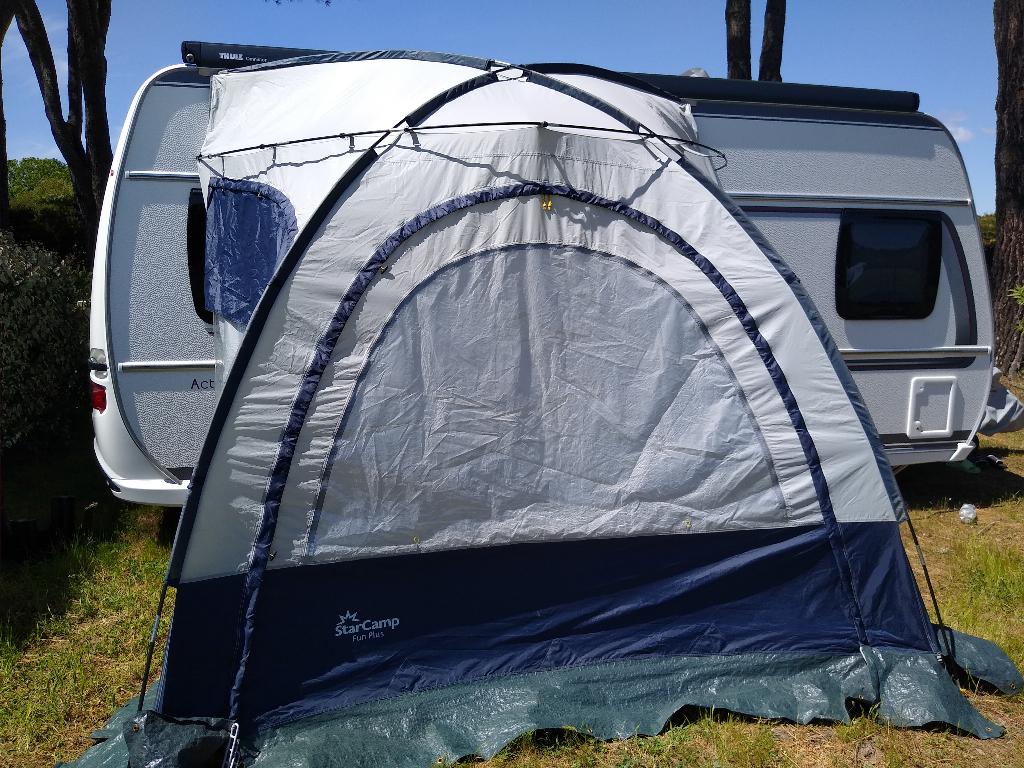 caravan deeltent, Ophalen of Verzenden, Gebruikt