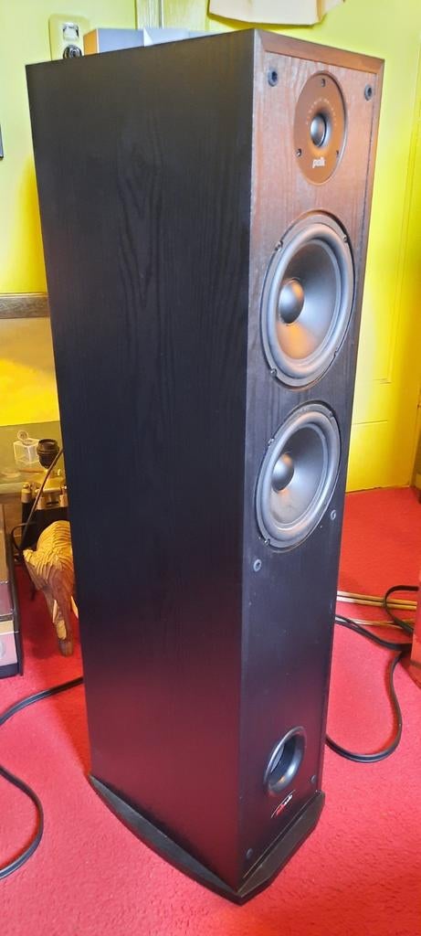 Te koop polk audio r50 zuil luidsprekers ✅️, Audio, Tv en Foto, Luidsprekers, Ophalen, 120 watt of meer, Front, Rear of Stereo speakers