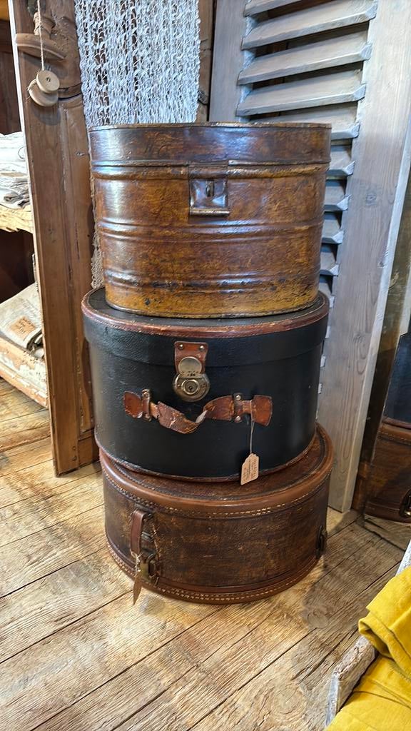 Hoedenblik/ hoedendoos, Ophalen of Verzenden