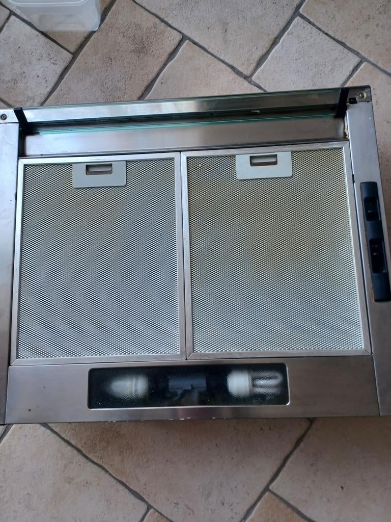 Motorloze afzuigkap., Ophalen of Verzenden, Gebruikt, Wandschouwkap