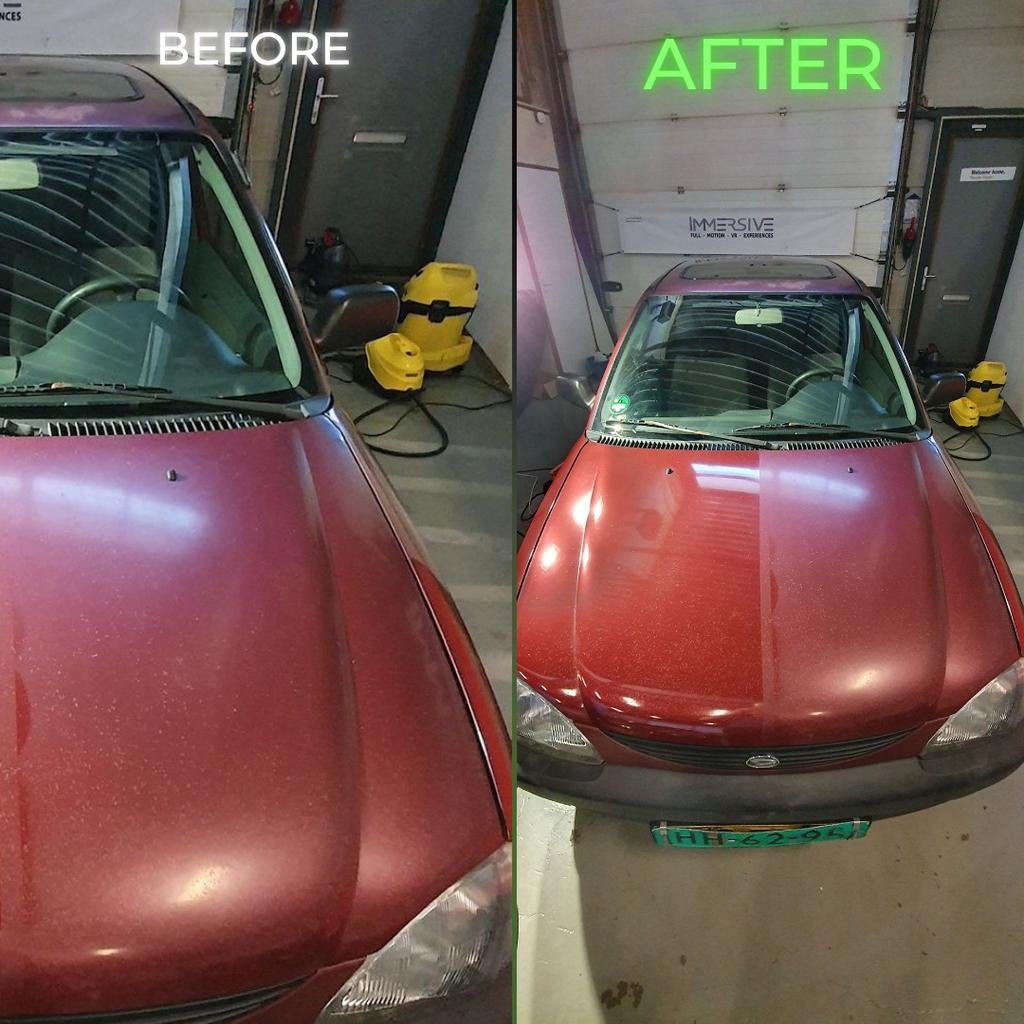 Auto polijsten/Lak correctie, Ophalen