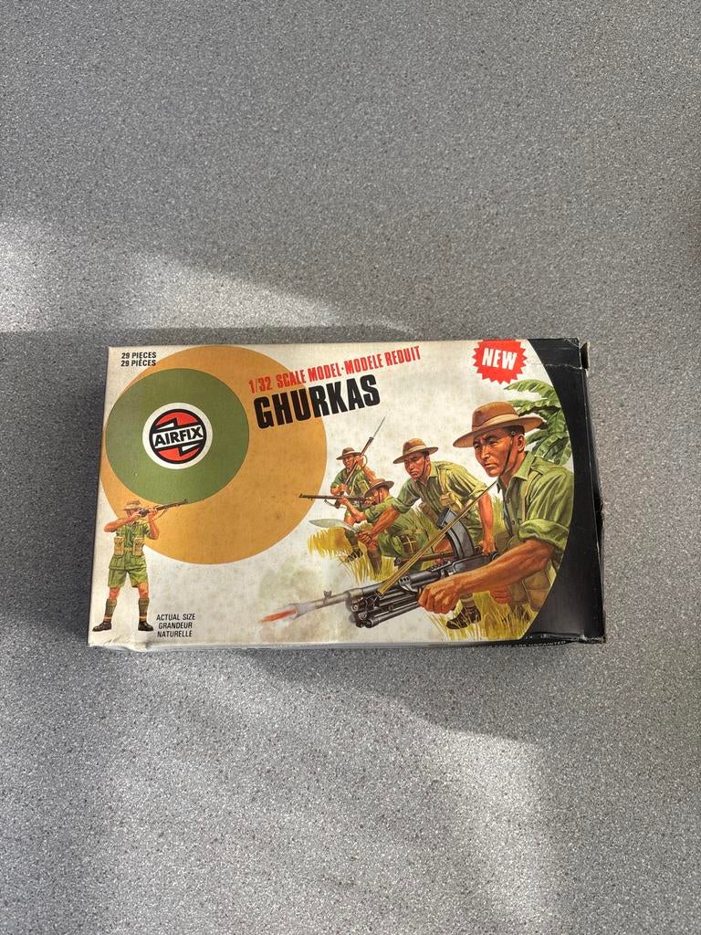 Airfix 1:32 Ghurkas (No. 51471-6) - Originele verpakking, Ophalen of Verzenden, Overige soorten, Nederland