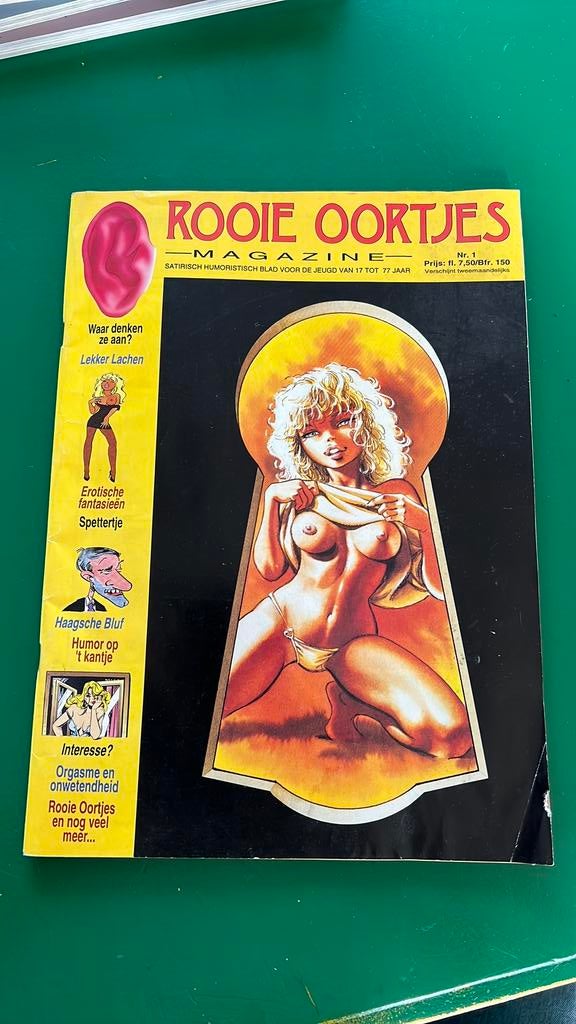 Rooie oortjes magazine nr 1, Amerika, Ophalen of Verzenden, Gelezen, Eén comic