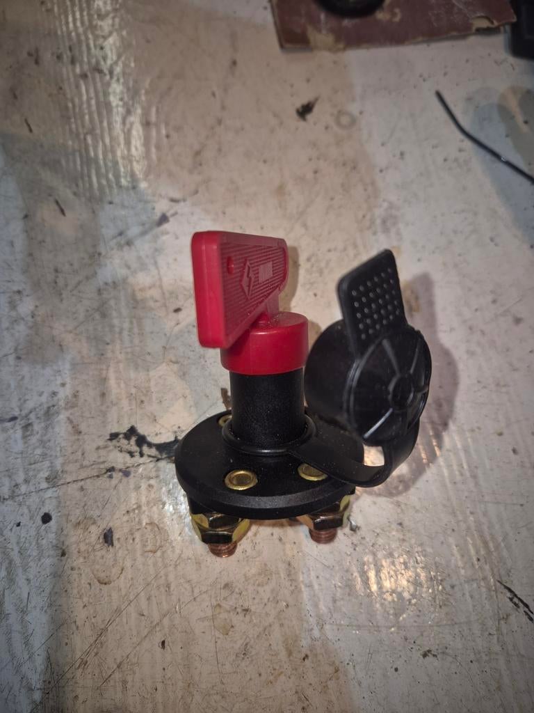 Accu-hoofdschakelaar  massasleutel voor camper, boot of auto, Caravans en Kamperen, Ophalen of Verzenden