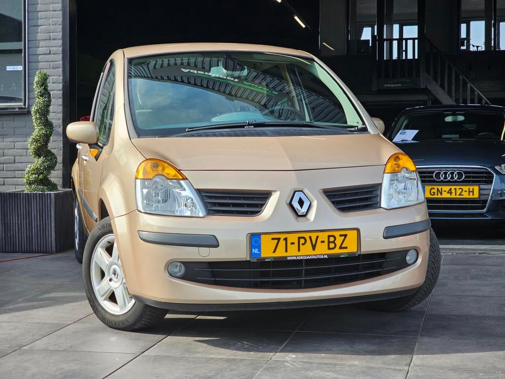 Renault Modus 1.6-16V Dynamique Luxe|AUT|1e eig|NAP|Cruise, Auto's, Stof, Gebruikt, 4 cilinders, Met garantie (alle)