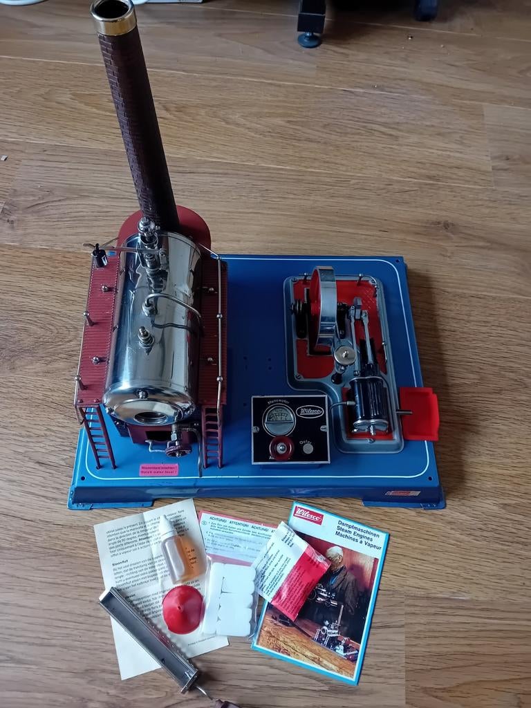 Wilesco d24 stoommachine, Ophalen of Verzenden, Groter dan 1:32