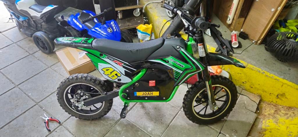Mini Cross Bike Jumper Groen 500W 36V - Z.G.A.N., Ophalen, Zo goed als nieuw, Dirtbike, Jumper
