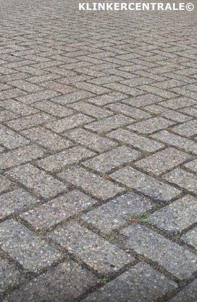 ROOIKORTING 540m2 heidegrijs betonklinkers keiformaat straat, Bij dit gebruikte product niet te achterhalen, Gebruikt, Verzenden