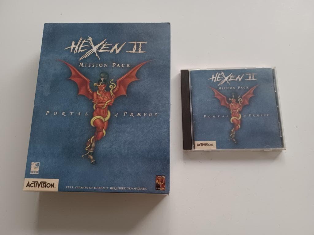 Hexen 2 mission pack game in bigbox boekje in Engels, Avontuur en Actie, Gebruikt, 1 speler, Eén computer