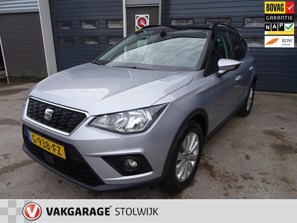 Seat Arona 1.0 TSI Style Business Intense Automaat, Trekhaak, Stof, 116 pk, 49 €/maand, Origineel Nederlands