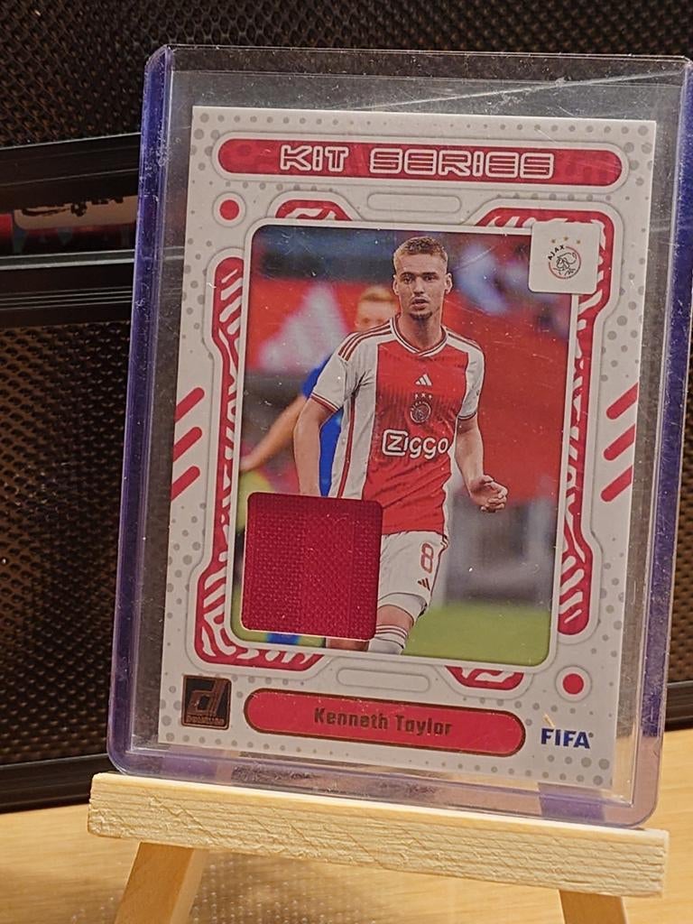 Panini Kenneth Taylor Ajax Patch, Verzenden, Zo goed als nieuw, Plaatje