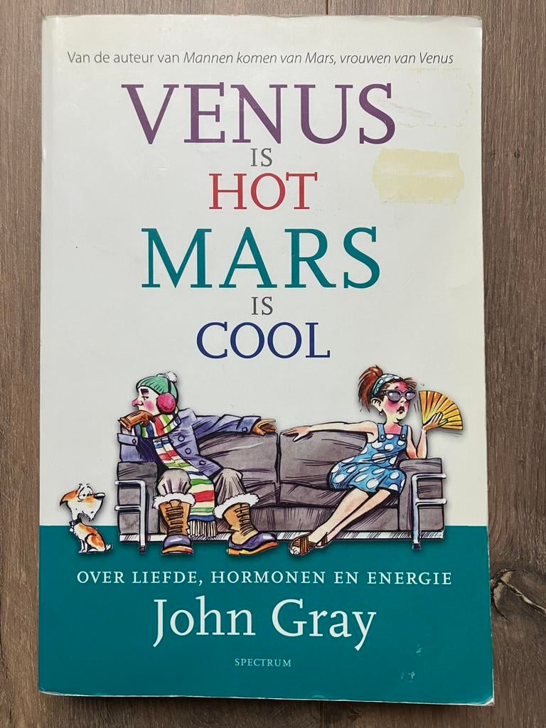 Boek ‘Venus is hot Mars is cool’ van John Gray, Boeken, Ophalen of Verzenden, Gelezen