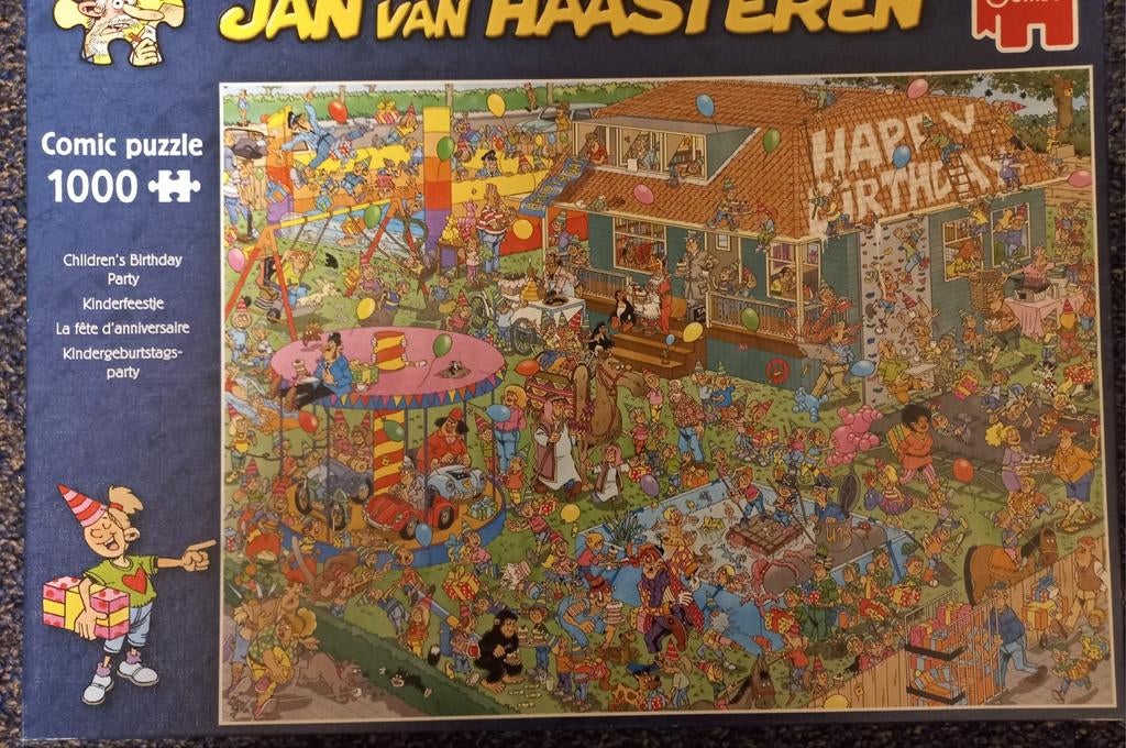 Jan van Haasteren Puzzels 1000 Stukjes (5 stuks), Ophalen, 500 t/m 1500 stukjes, Zo goed als nieuw