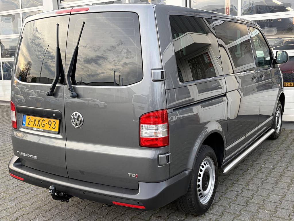 Volkswagen Transporter Kombi 2.0 TDI DSG Automaat L1H1 BTW e, Euro 5, Stof, Gebruikt, Zwart