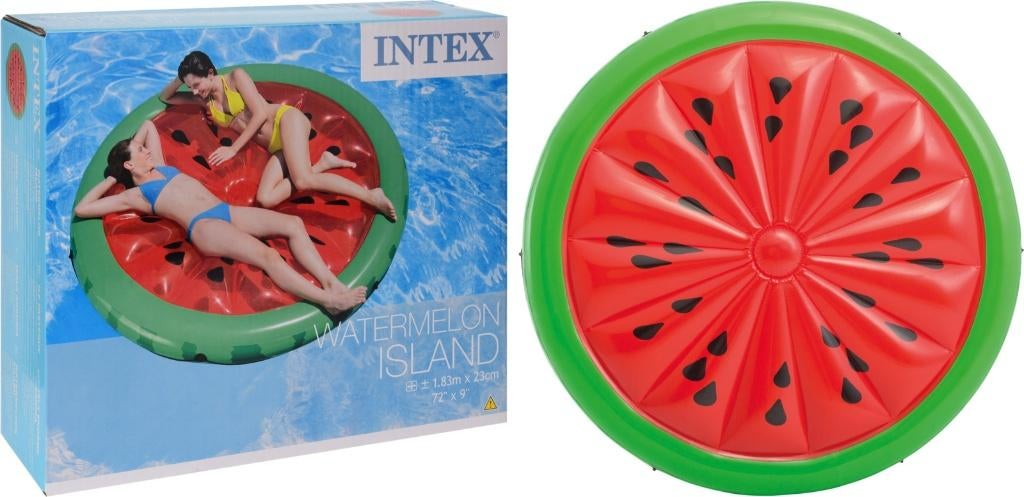 Luchtbed watermeloen Intex 183 x 23 Cm, Ophalen, Nieuw