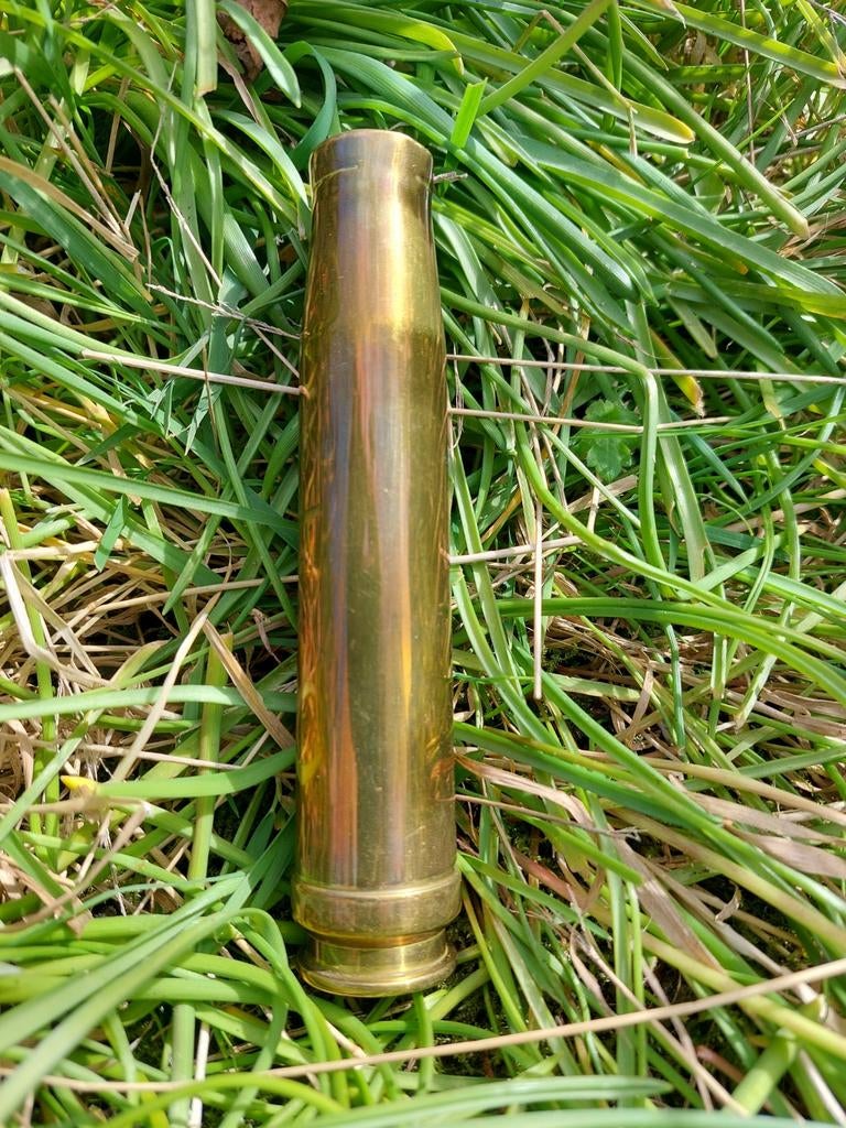 Duitse luftwaffe wehrmacht 2cm flak huls messing, Verzamelen, Ophalen of Verzenden, Duitsland, Hulzen of Bodemvondsten